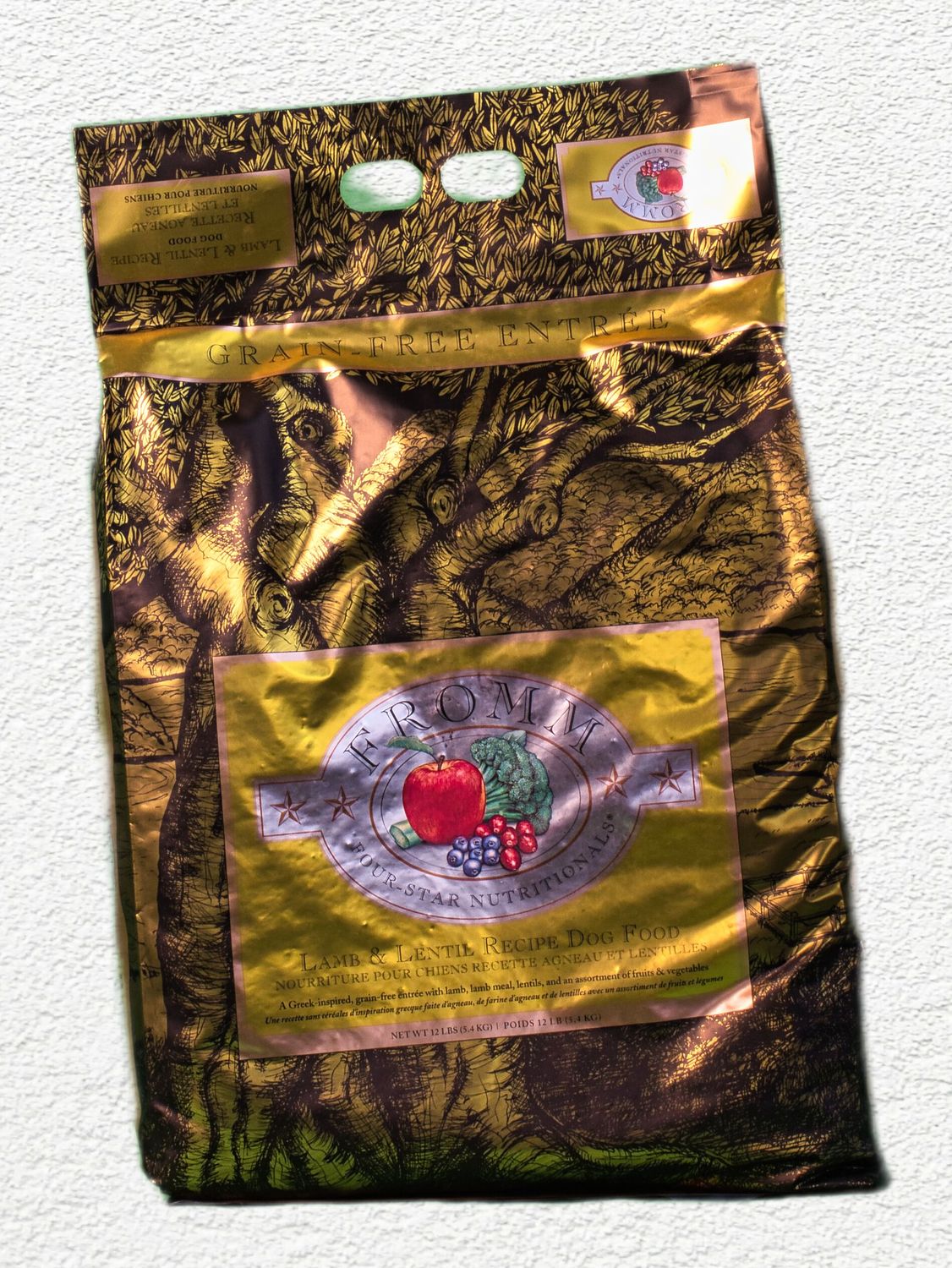 Fromm Four-Star Lamb & Lentil Recipe Dog Food 12 lb