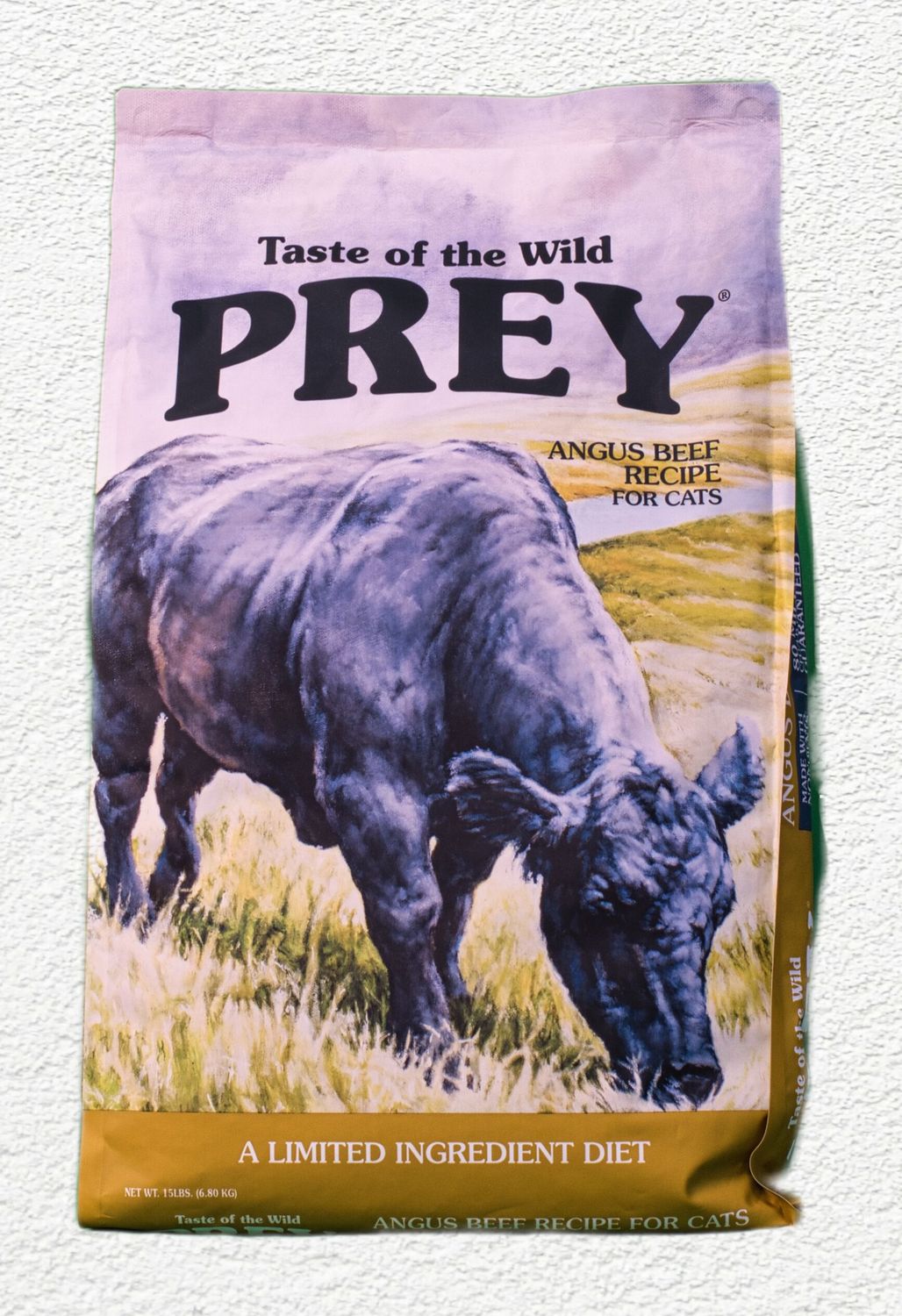 Taste of the Wild Prey Limited Ingredient Angus Beef Formula Dry Cat Food, 15 lb
