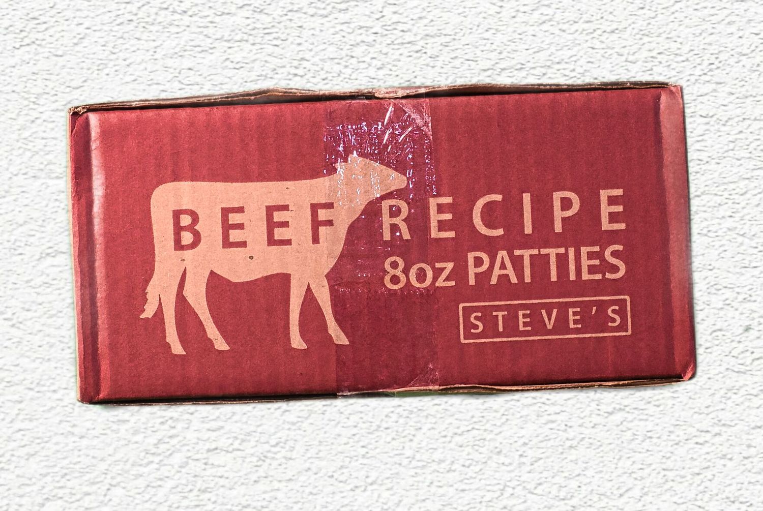 Steves Frozen Beef Patties for Dogs and Cats (14 lb)