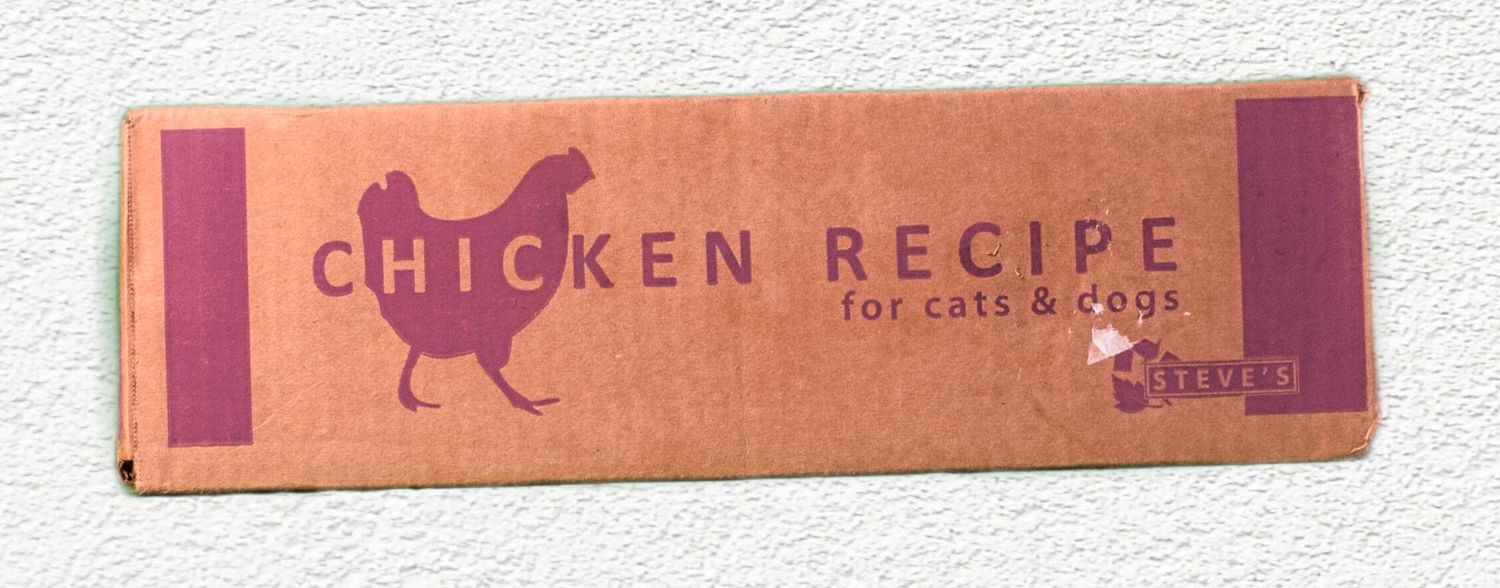 Steves Frozen Chicken Patties for Dogs and Cats 14 lb