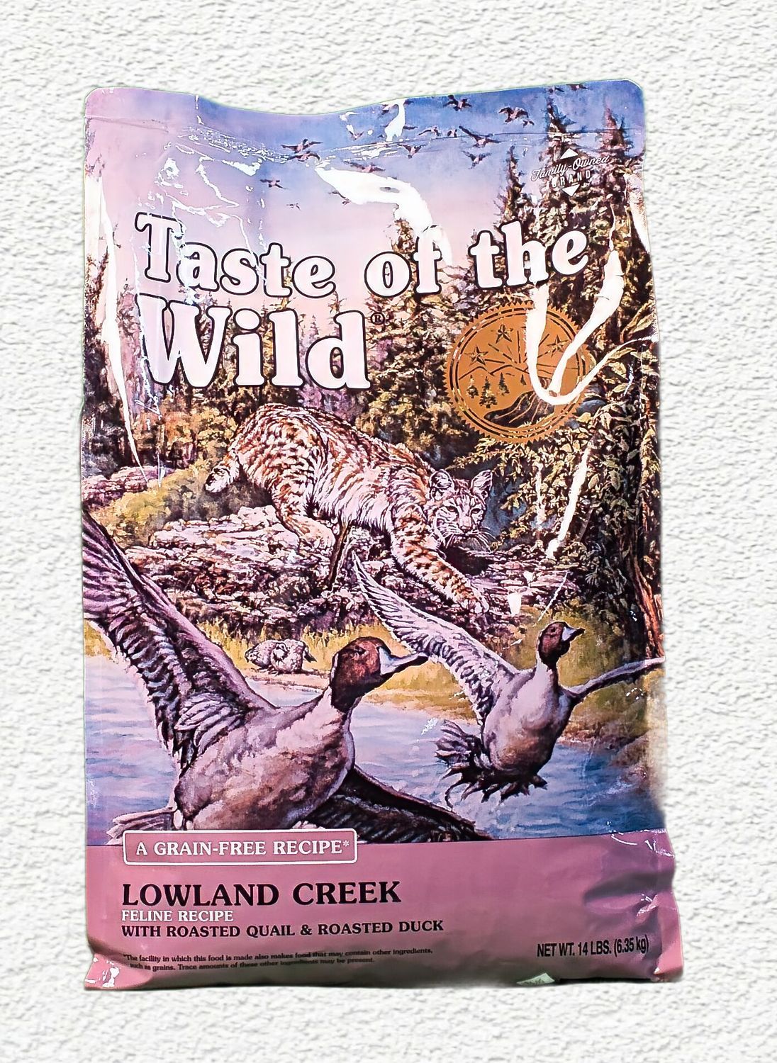 TASTE OF THE WILD FELINE LOWLAND CREEK 14 - LB
