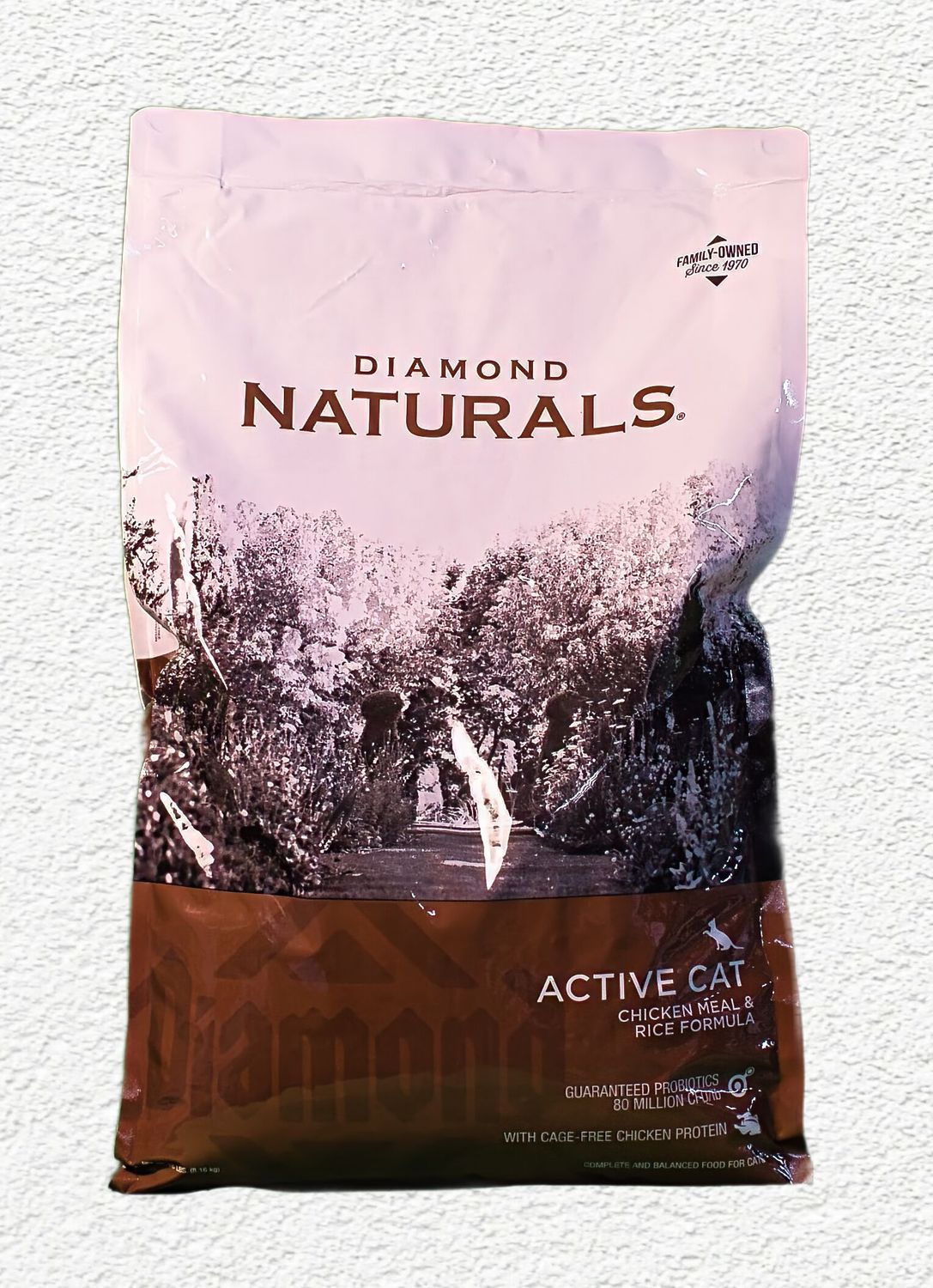 Diamond Naturals Active Cat Chicken Meal & Rice Formula Dry Cat Food 18 lb