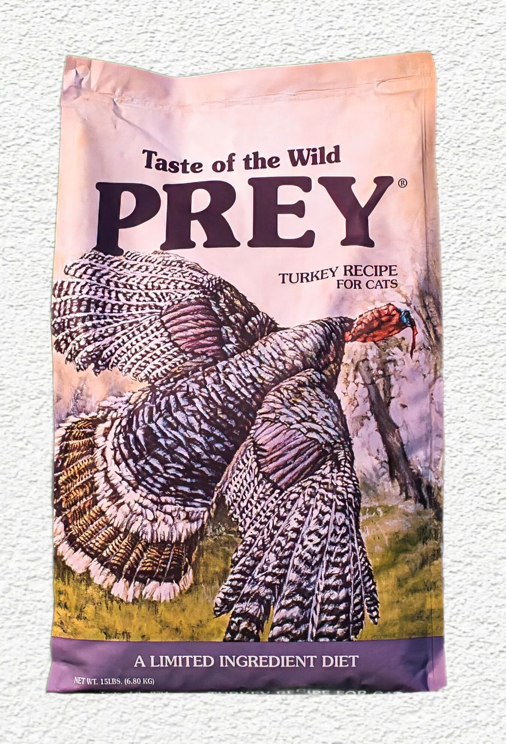 Taste of the Wild Prey Turkey Dry Cat Food 15 lb