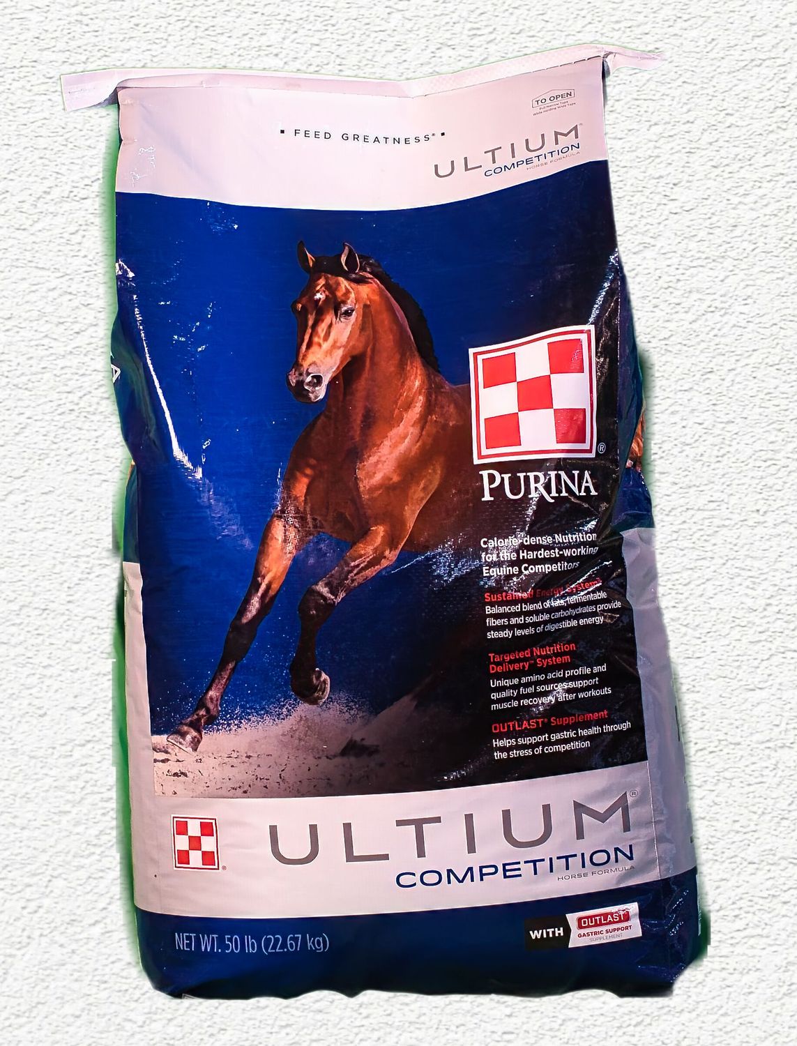 Purina Ultium Competition Horse Feed 50 lb