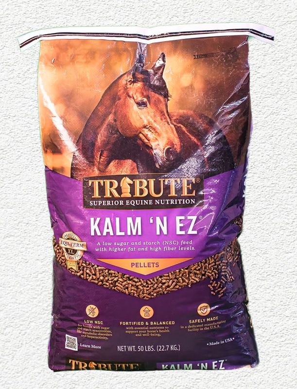 Tribute Kalm 'N EZ Pelleted Horse Feed - 50 lb