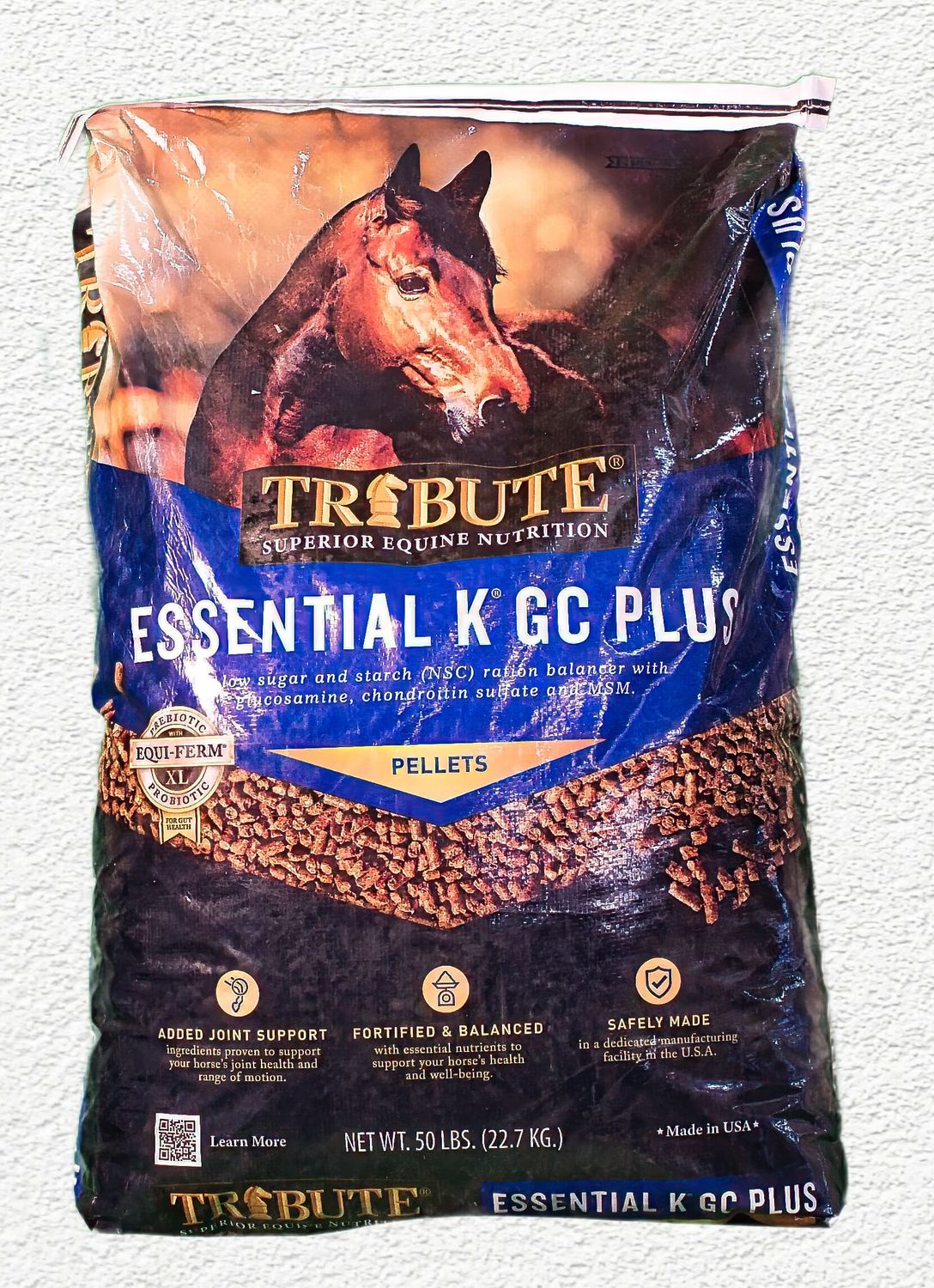 Tribute Essential K GC Plus Horse Feed - 50 lb