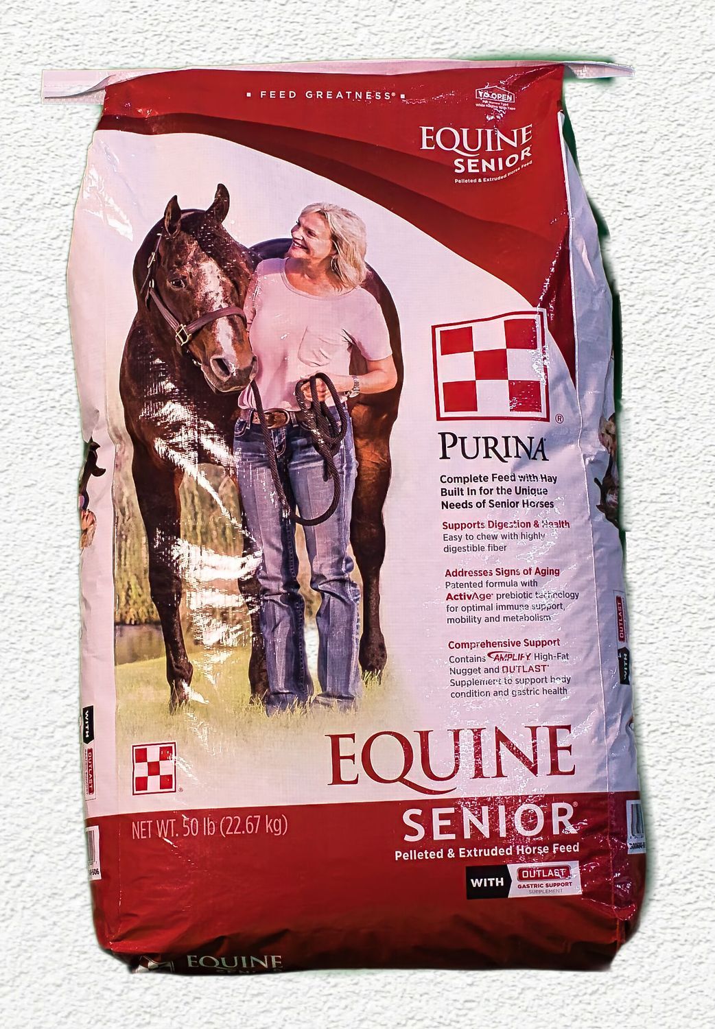 Purina Equine Senior Horse Feed 50 - LB