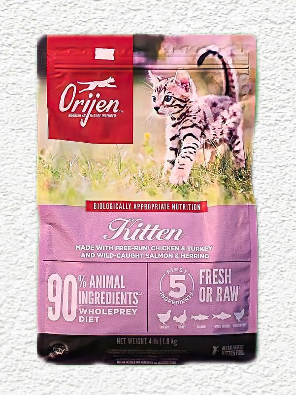 Orijen Kitten Dry Cat Food, 4 lb