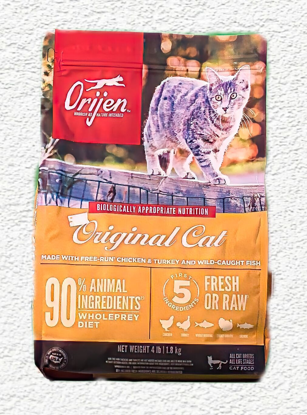 Orijen Cat & Kitten Original Dry Cat Food, 4 lb