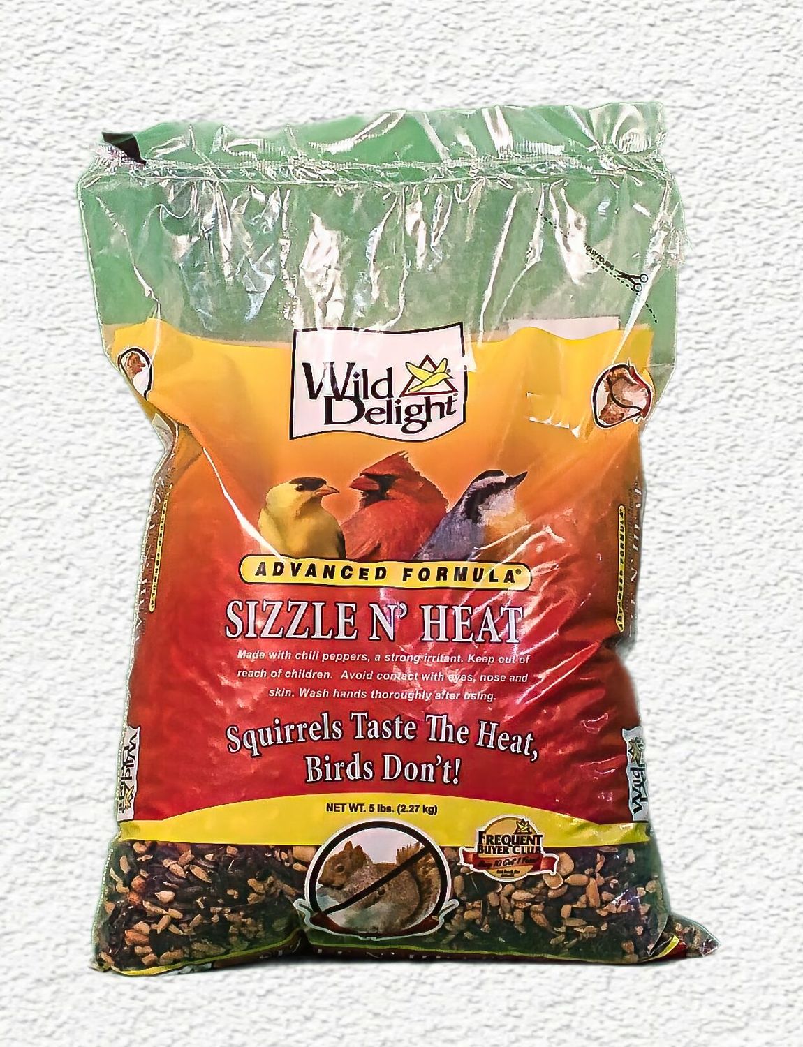 Wild Delight Sizzle N' Heat Wild Bird Food, 5 lbs