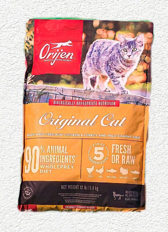 Orijen Cat & Kitten Dry Cat Food, 12 lb