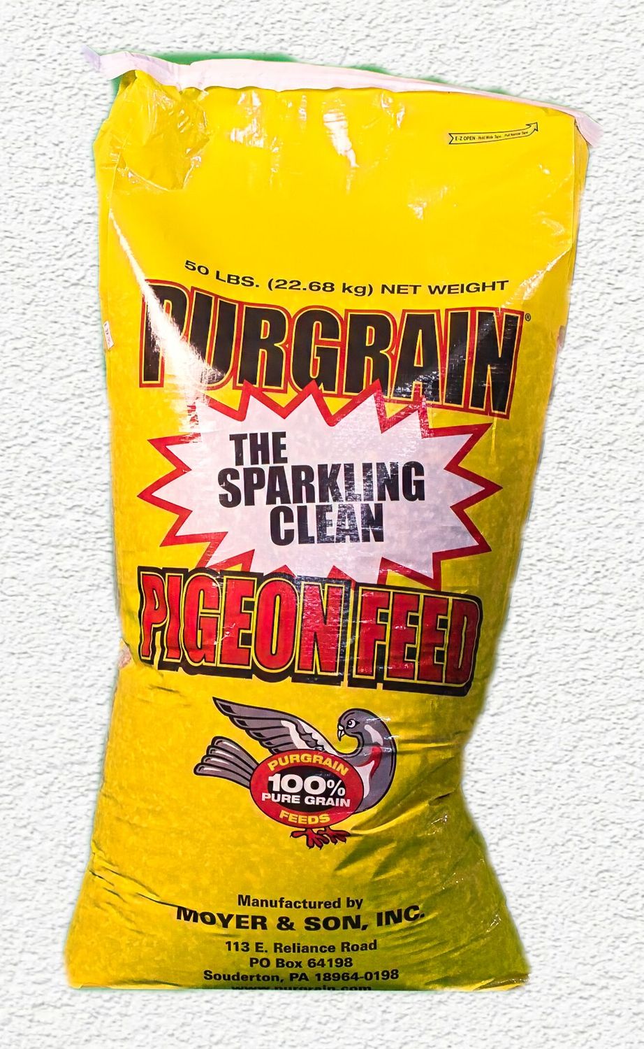 Purgrain European Supreme Small Yellow Corn Pigeon Feed - 50 lb Purgrain European Supreme Small Yellow Corn Pigeon Feed - 50 lb