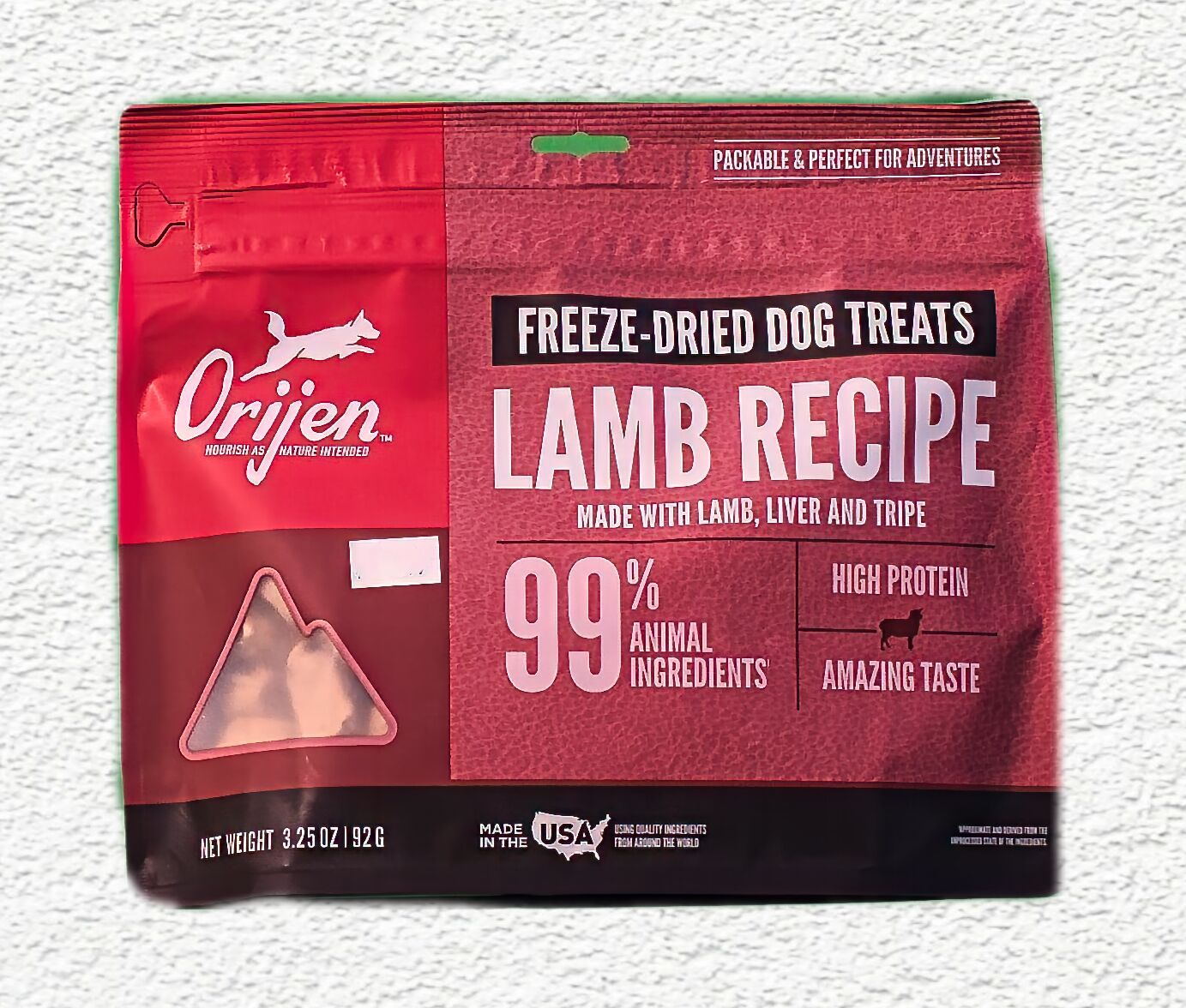 Orijen Freeze-Dried Dog Treats, Grass-Fed Lamb, 3.25 oz
