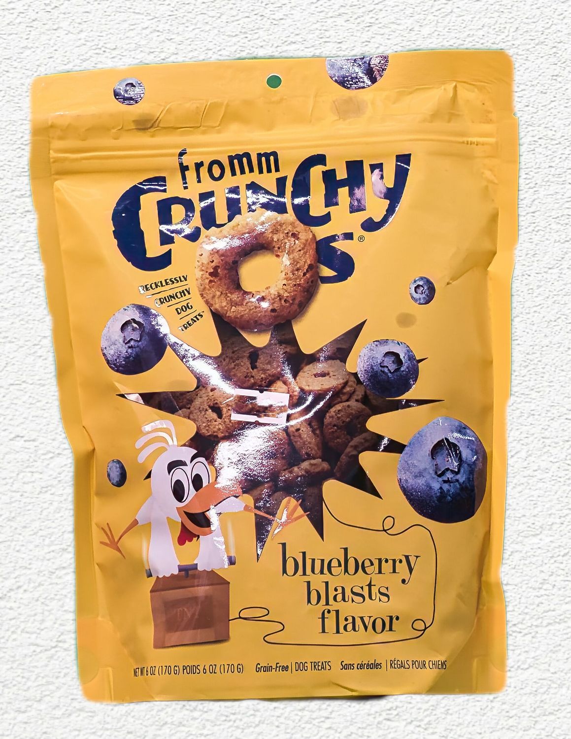 Fromm Treats Crunchy O's Blueberry Blasts Dog , 6 oz