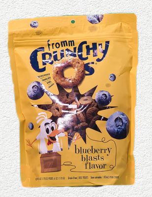 Fromm Treats Crunchy O's Blueberry Blasts Dog , 6 oz
