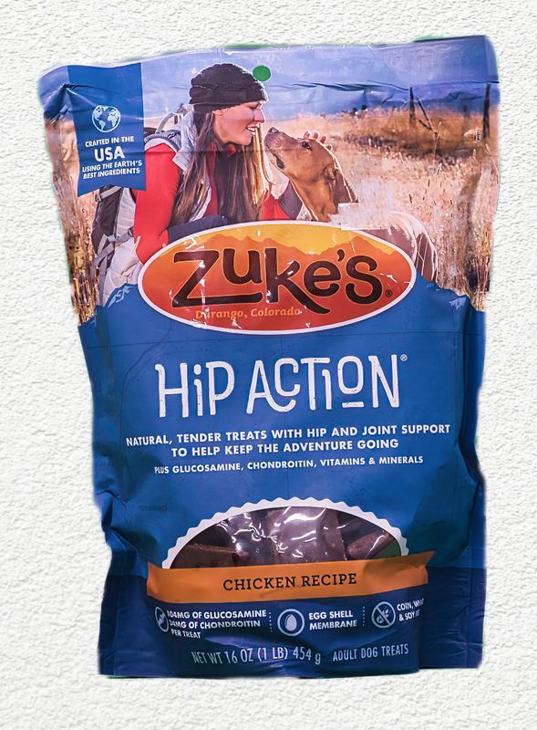 Zukes  Hip Action Dog - Chicken, 1 Pound