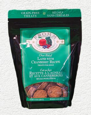 Fromm Four-Star Lamb with Cranberry Dog Treats 8 oz