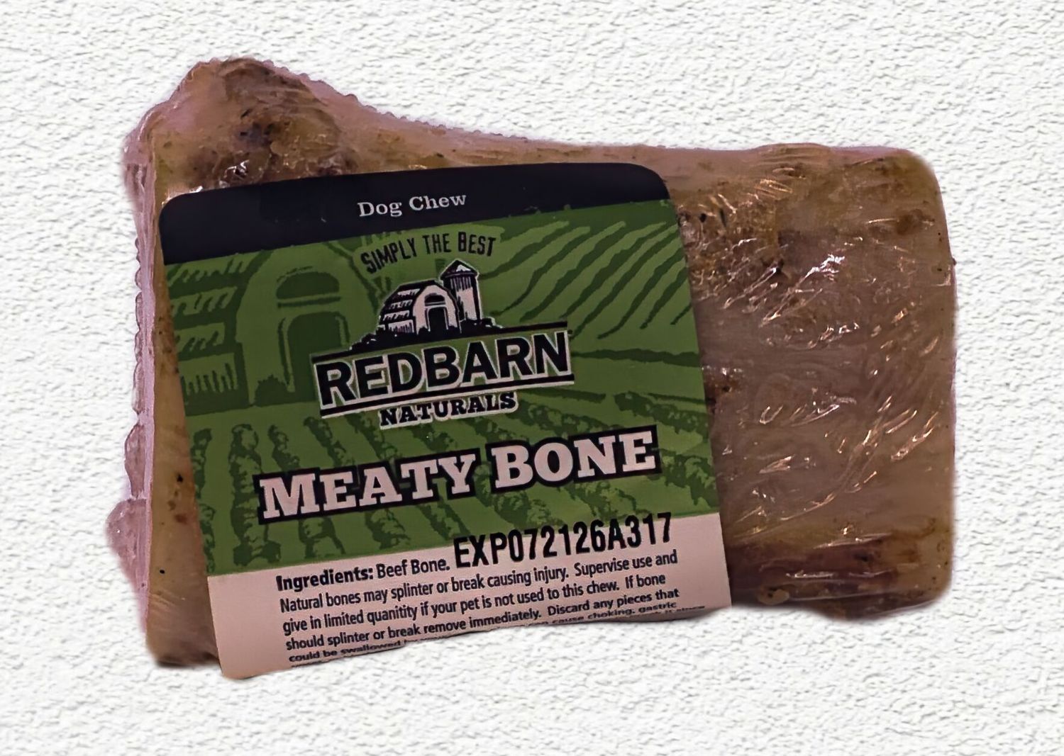 Redbarn Natural Meaty Bone Dog Chew 3"