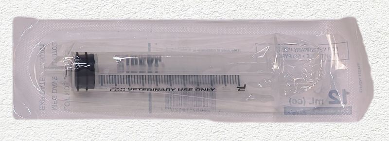 SYRINGE - 12CC W/O NEEDLE
