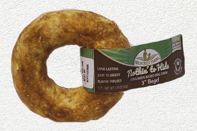 Fieldcrest Farms Nothin' to Hide 3" Bagel Chicken Flavored Dog Chew, 1.76 oz