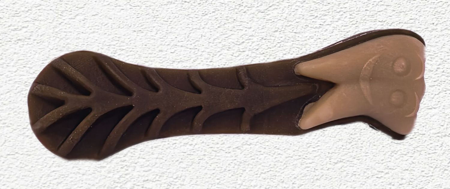 Whimzees brushzees Medium Toothbrush Dental Chew Single