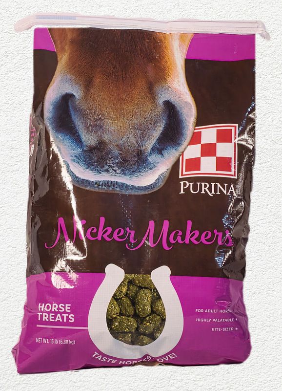 Purina Nicker Makers Horse Treats, 15 lb. Bag