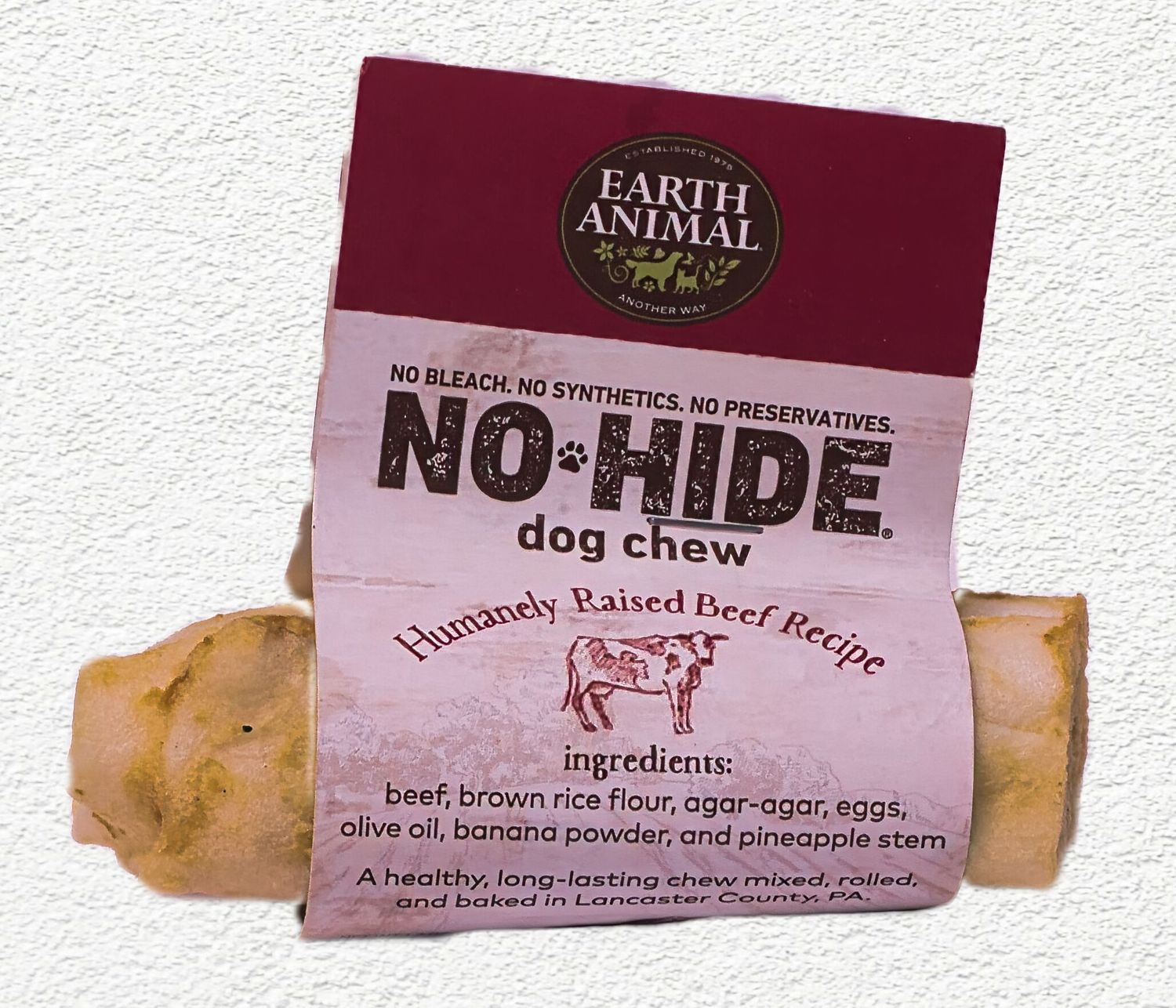 Earth Animal No-Hide Beef Chew, 4 inches