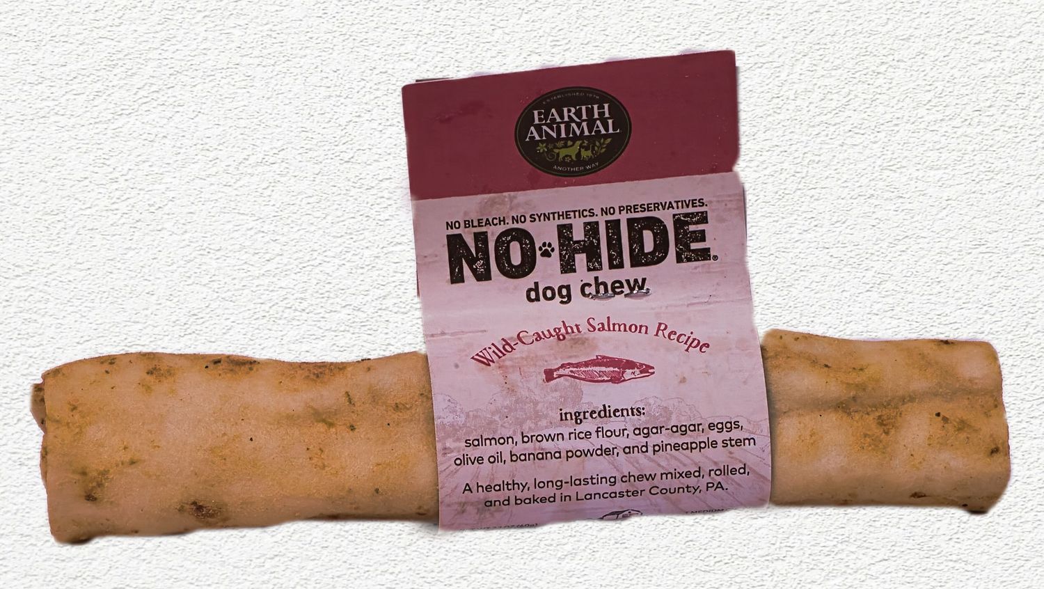 Earth Animal No-Hide Salmon Chew, 7 inches Earth Animal No-Hide Salmon Chew, 7 inches