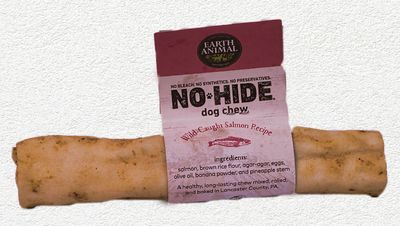 Earth Animal No-Hide Salmon Chew, 7 inches