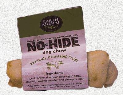 Earth Animal No-Hide Pork Chew, 4 inches