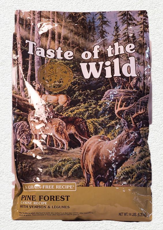 Taste of the Wild Pine Forest Dry Dog Food with Venison & Legumes, 14 lb