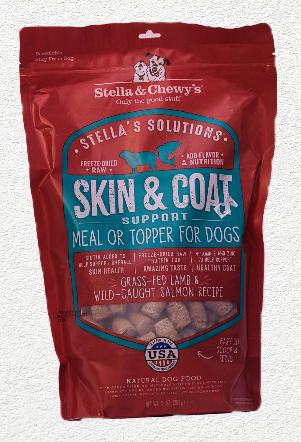 Stella & Chewy's Skin and Coat Meal Topper 13 oz
