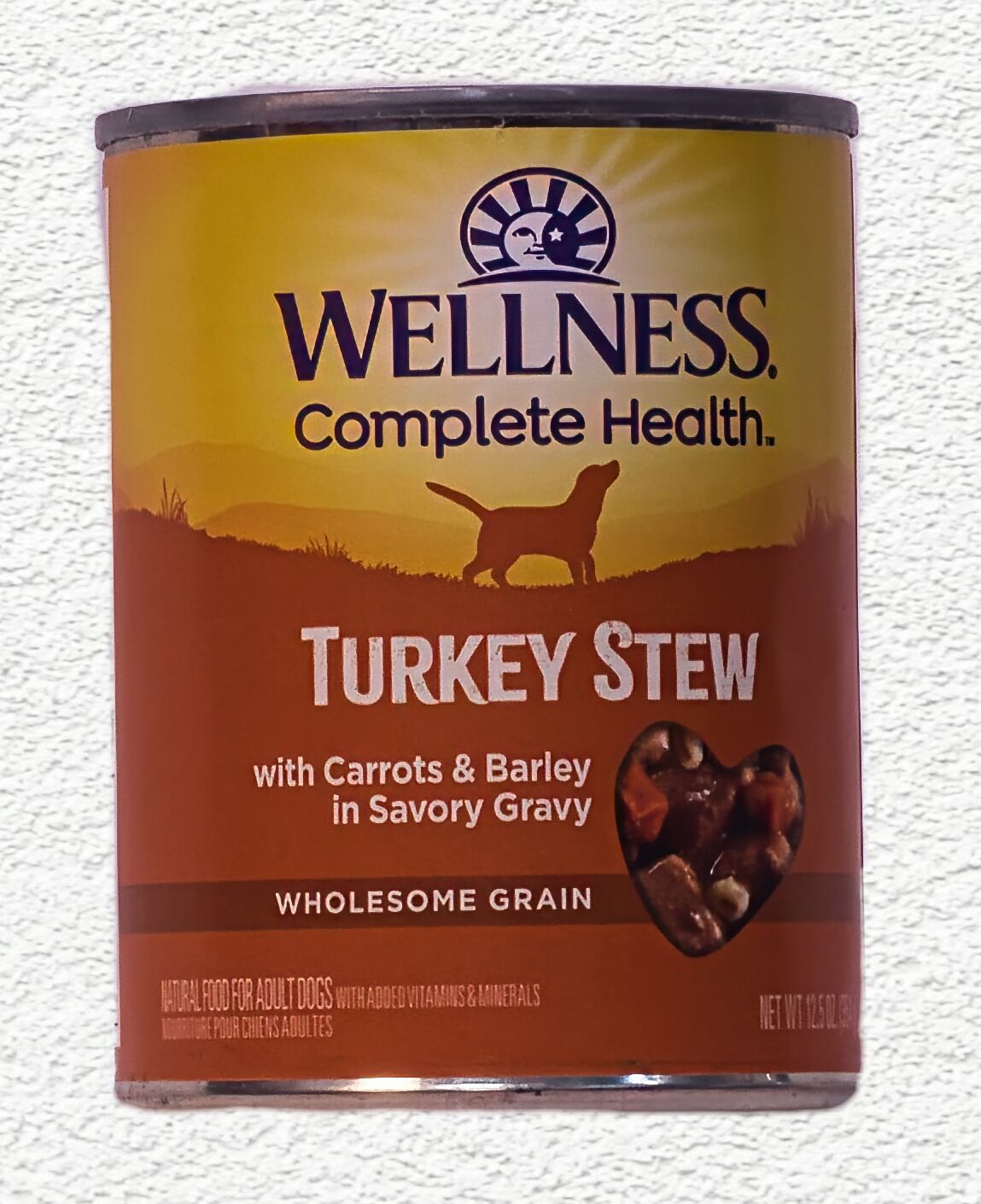 Wellness Turkey Stew with Barley & Carrots Dog Food, 12.5 oz