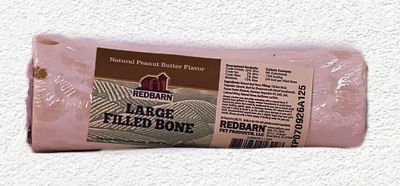 Redbarn Naturals Peanut Butter Filled Bone Large Single