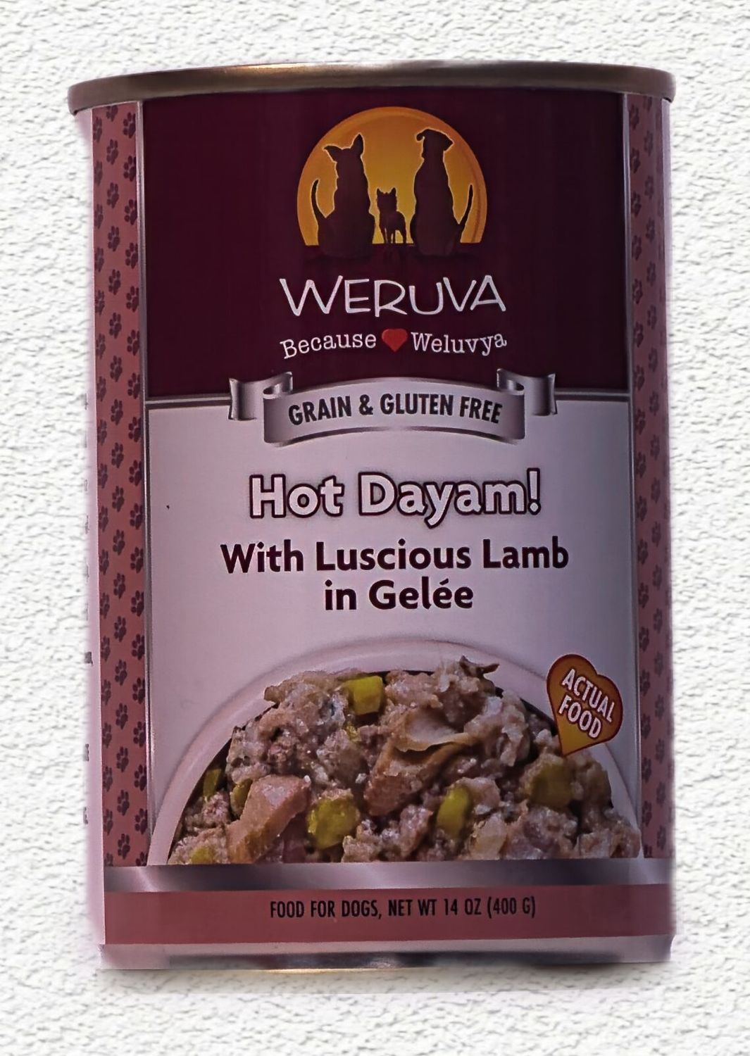 Weruva Hot Dayam! with Lamb in Gelée, 14 oz