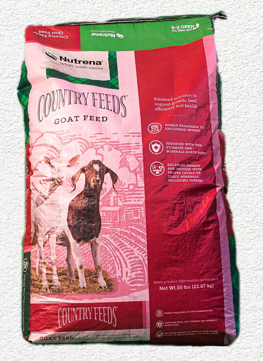 Nutrena Country Feeds Goat Pellets (50 lbs)