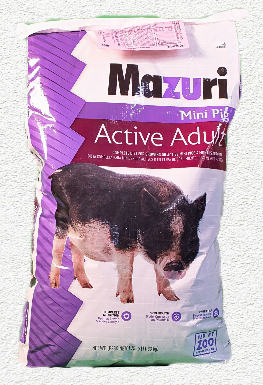 Mazuri Mini Pig Active Adult Feed (25 lbs)