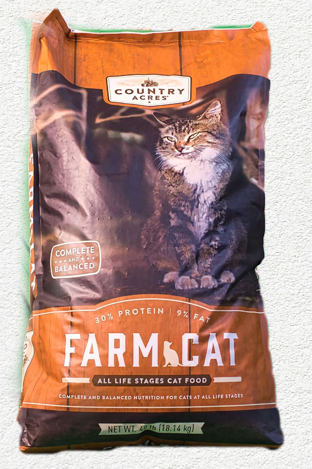 Country Acres Farm Cat Food (40 lb)