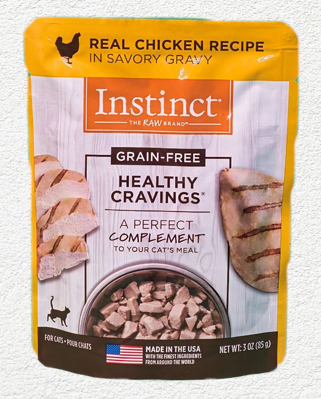 Instinct Healthy Cravings Grain-Free Real Chicken Recipe Cat Food Topper (3 oz)