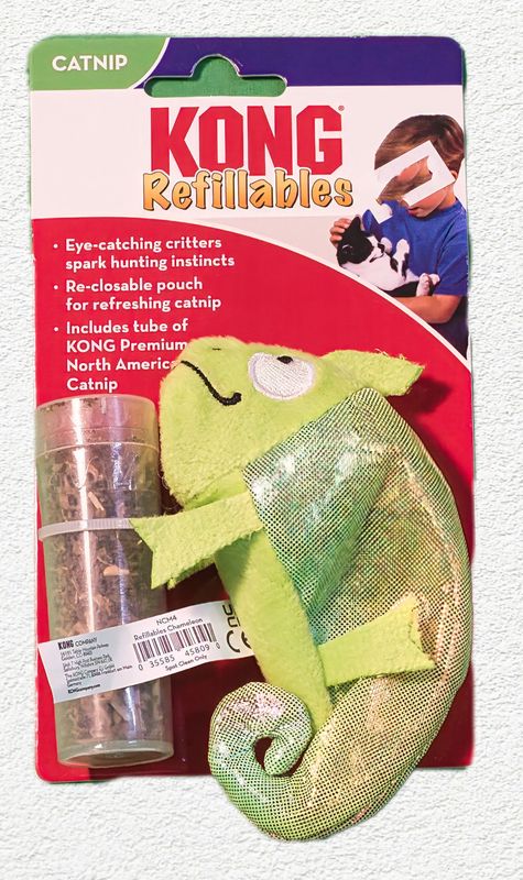 KONG Refillables Chameleon Cat Toy