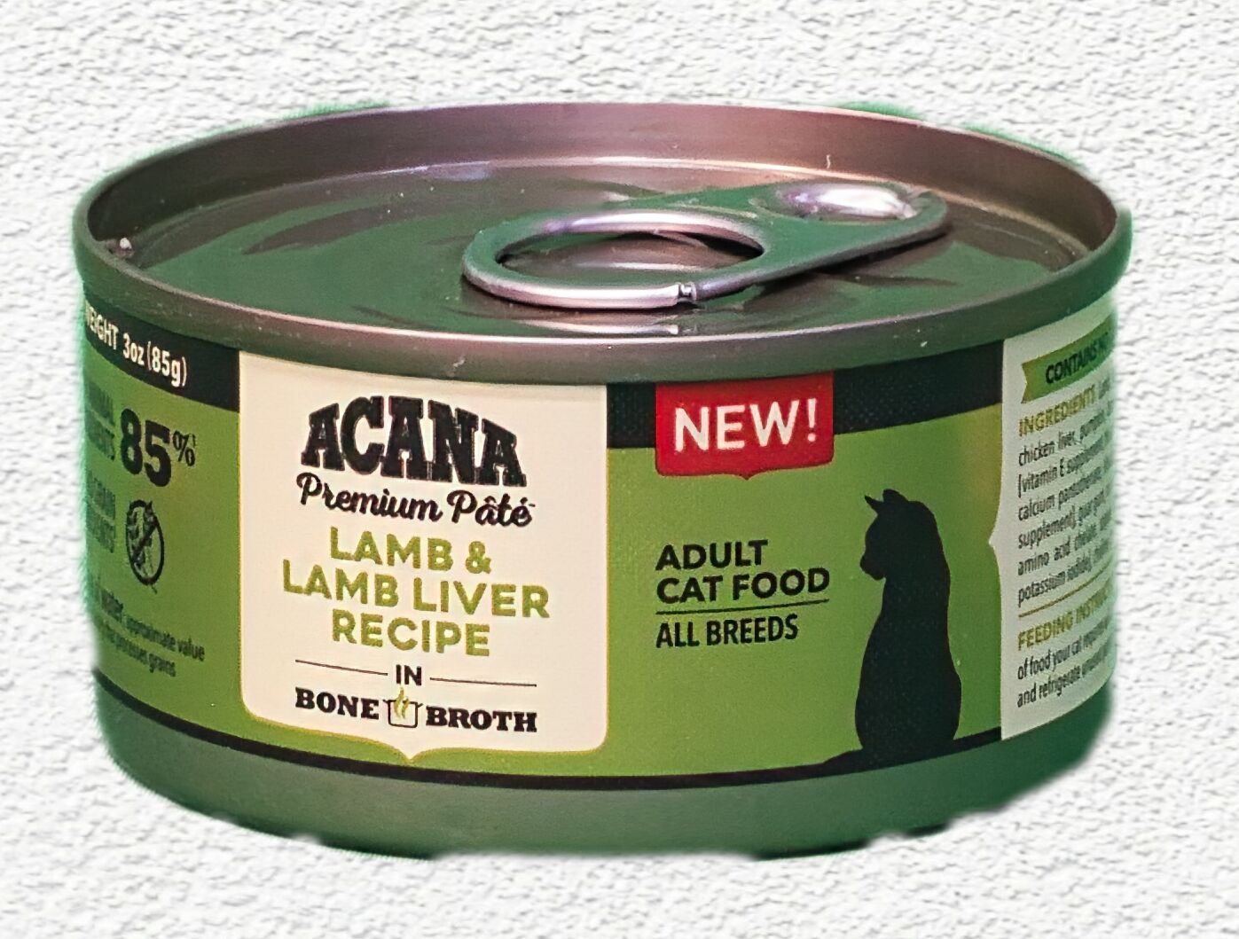 Acana Premium Pâté Lamb & Lamb Liver Recipe in Bone Broth, 3oz