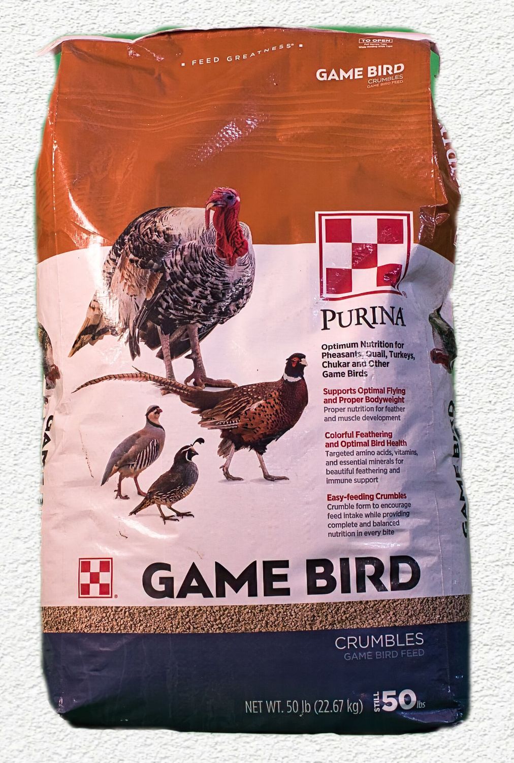 Purina Game Bird Flight Conditioner Feed (50 lbs)