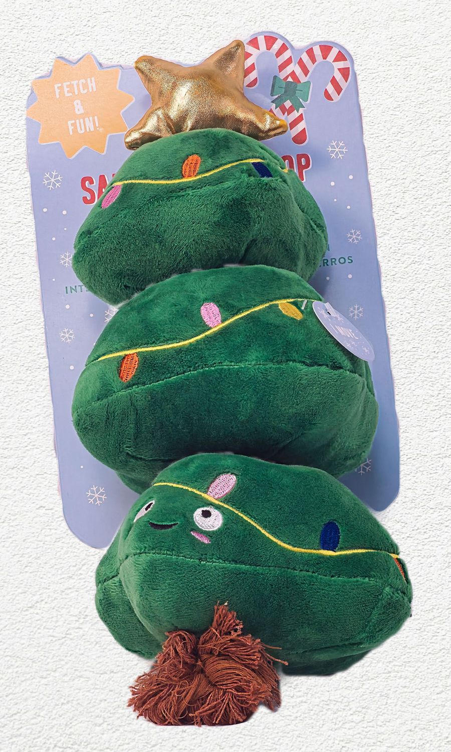 PetShop by Fringe Studio Light Me Up Plush Dog Toy