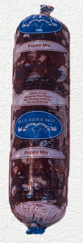 Blue Ridge Beef BRB Puppy Mix With Bone– 2 lb