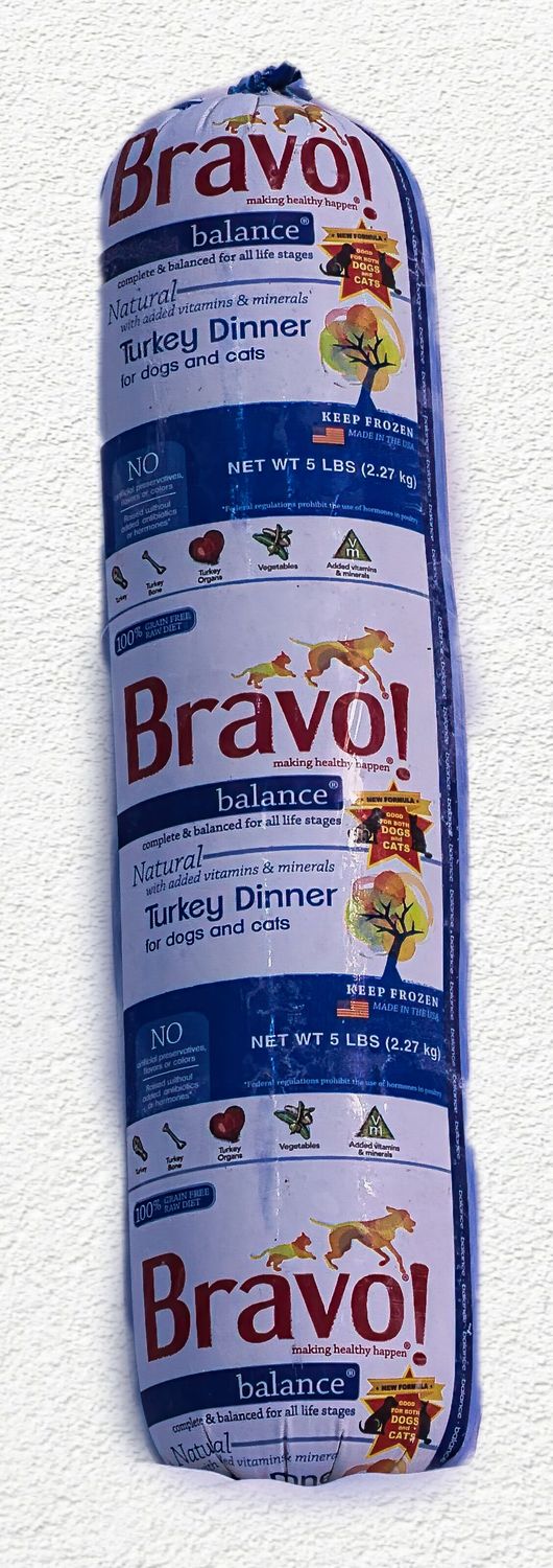 Bravo Balance Premium Turkey Formula – 5 lb Chub