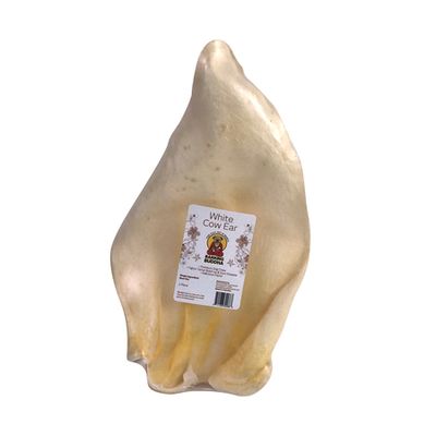 Barking Buddha White Cow Ear Dog Chew