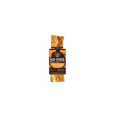 Earth Animal® No‑Hide® Smoked Chicken & Turkey Barbeque Rolls – Small 1‑Pack