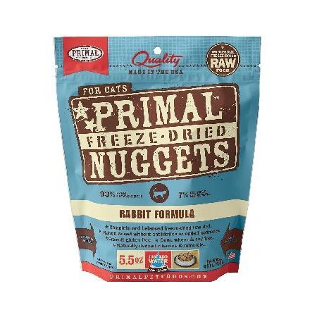 PRIMAL CAT FREEZE DRIED RABBIT 5.5oz