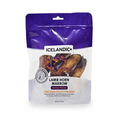 ICELANDIC PLUS LAMB MARROW WHOLE PIECES 4 OZ BAG