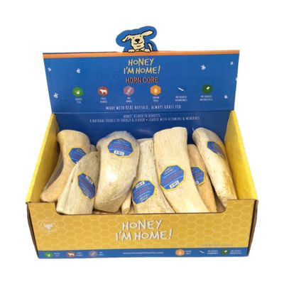 Honey I’m Home Honey Coated Buffalo Horn Core – Single Piece